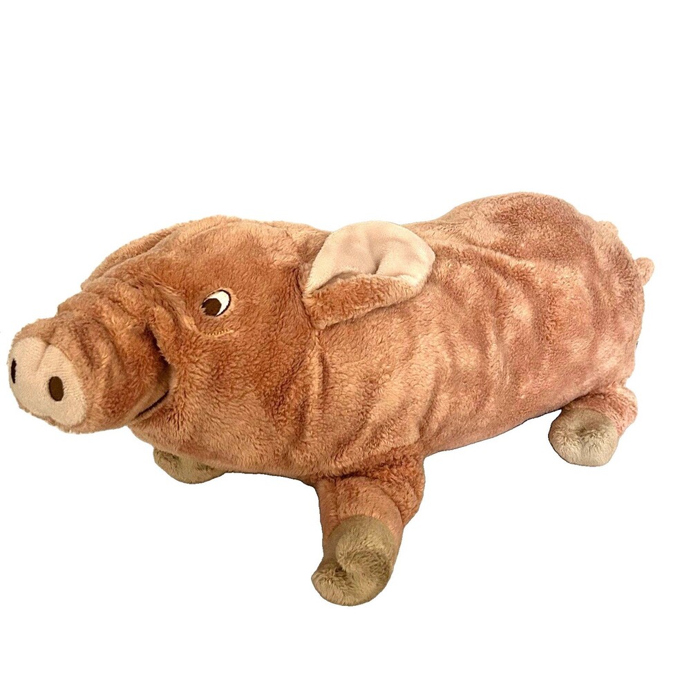 IKEA Knorrig Pink Pig 15" Plush Stuffed Animal Toy